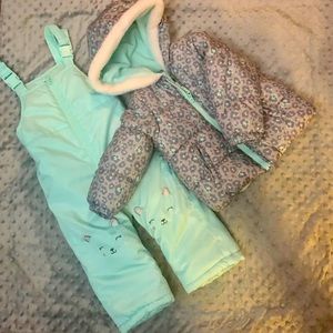 Girl’s Toddler Snowsuit